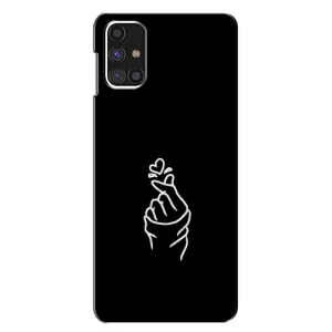Чехлы (Знак сердечка) на Samsung Galaxy M31s (Знак Сердечка)