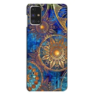 Чехлы со смыслом для Samsung Galaxy M31s (Золотые узоры)