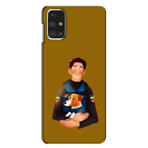 Чехол с принтом для Samsung Galaxy M31s (ЗСУ Патрон)