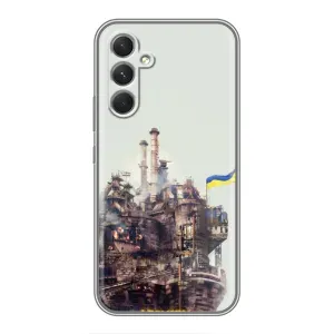 Чехлы на военную тематику для Samsung Galaxy M32 5g (Азовсталь)