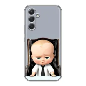 Мультяшный принт на Чехол для зэmsung галакси эм32 5g (BOSS)