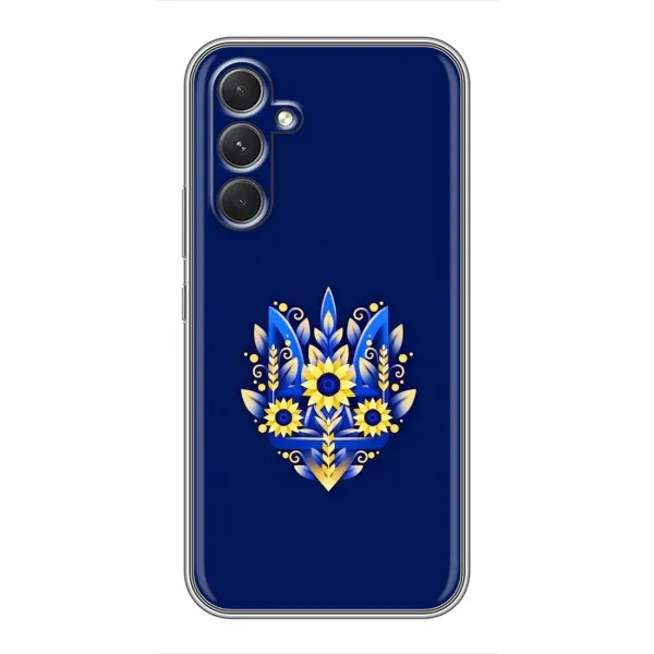 Чехол с рисунком «Цветущий Герб» для Samsung Galaxy M32 5g