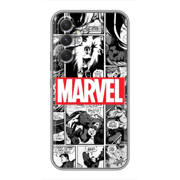 Чехол с рисунком «Комикс Марвел» для Samsung Galaxy M32 5g