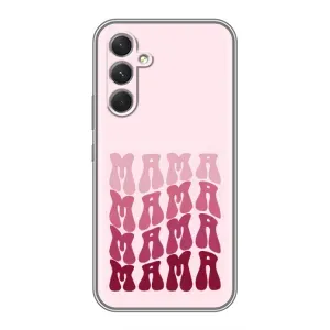 Чехлы на день мамы для зэmsung галакси эм32 5g (Надпись мама)