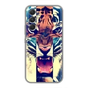 Чехлы с изображением разных животных для Samsung Galaxy M32 5g (Яркий Тигр)
