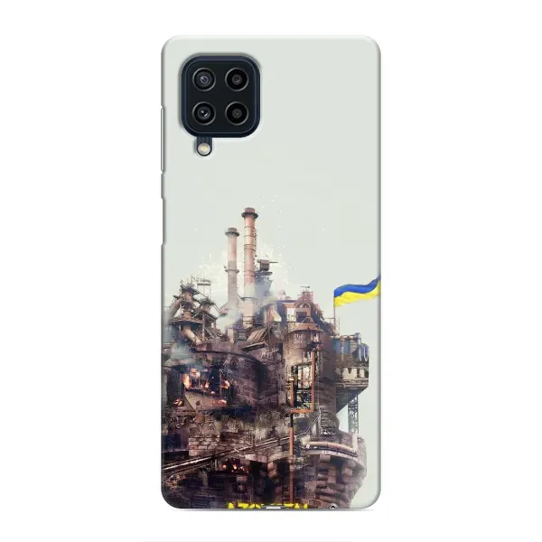 Чехол с рисунком «Азовсталь» для Samsung Galaxy M32 Чехол с рисунком «Азовсталь» для Samsung Galaxy M32
