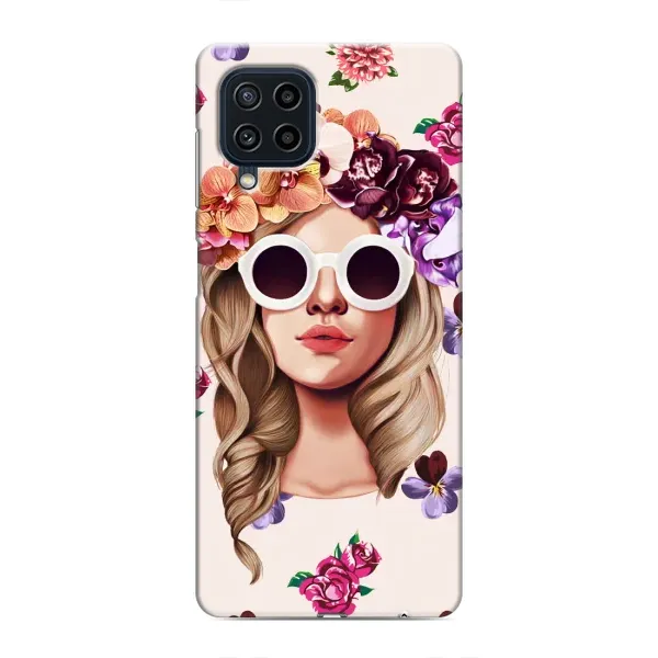 Чехол с рисунком «Девушка в очках» для Samsung Galaxy M32 Чехол с рисунком «Девушка в очках» для Samsung Galaxy M32