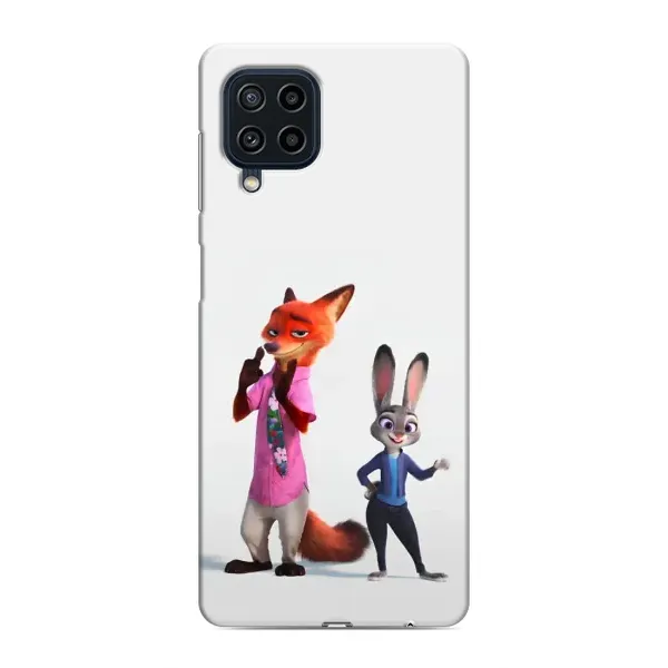 Чехол с рисунком «Джуди и Ник» для Samsung Galaxy M32 Чехол с рисунком «Джуди и Ник» для Samsung Galaxy M32