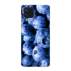 Чехол с изображением вкусной еды для Samsung Galaxy M32 (Голубика)