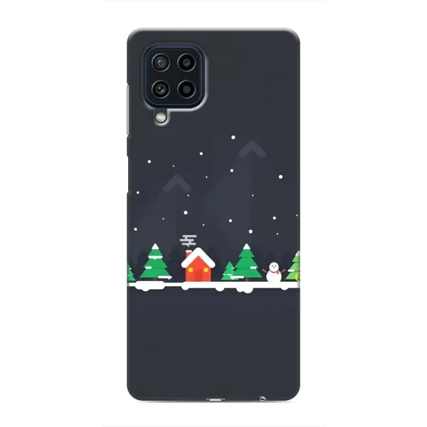 Чехол с рисунком «Город зимний» для Samsung Galaxy M32 Чехол с рисунком «Город зимний» для Samsung Galaxy M32