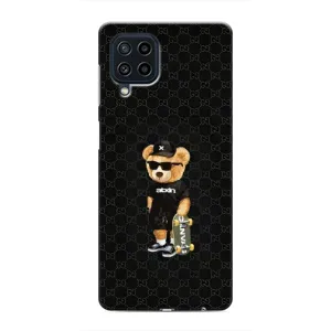 Чехлы Мишка Тедди для Самсунг Галакси М32 (GUCCI Teddy)