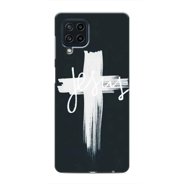 Чехол с рисунком «Jesus» для Samsung Galaxy M32 Чехол с рисунком «Jesus» для Samsung Galaxy M32