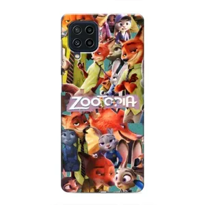Силиконовый чехол с принтом Зоотрополіс для Samsung Galaxy M32 (Коллаж героев)
