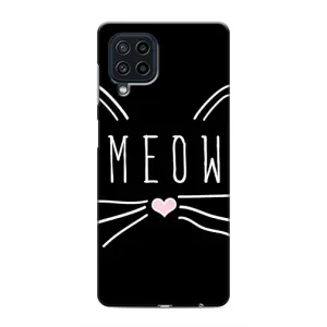 Бампер с изображением Котиков для Самсунг Галакси М32 (КОТИК MEOW)