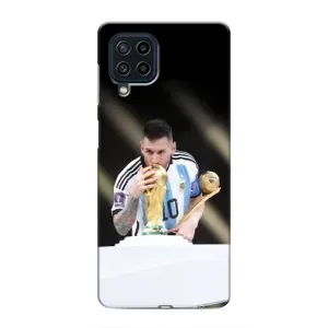 Чехлы Лео Месси Аргентина для Samsung Galaxy M32 (Кубок Мира)