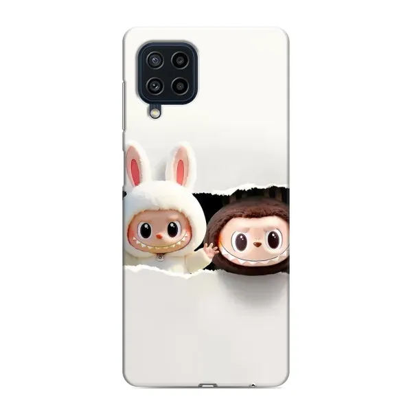 Чехол с рисунком «Фигурки Labubu» для Samsung Galaxy M32 Чехол с рисунком «Фигурки Labubu» для Samsung Galaxy M32