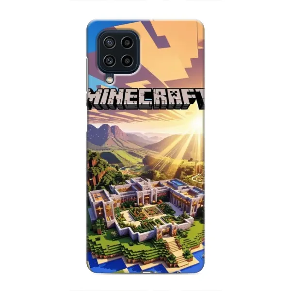 Чехол с рисунком «MINECRAFT» для Samsung Galaxy M32