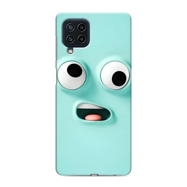 Чехол с рисунком «Забавное мятное лицо» для Samsung Galaxy M32 Чехол с рисунком «Забавное мятное лицо» для Samsung Galaxy M32