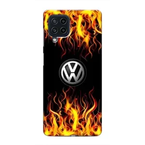 Чохол "Фольксваген" для Samsung Galaxy M32 (Вогняний Лого)
