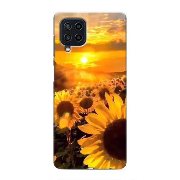 Чехол с рисунком «поле подсолнухов» для Samsung Galaxy M32