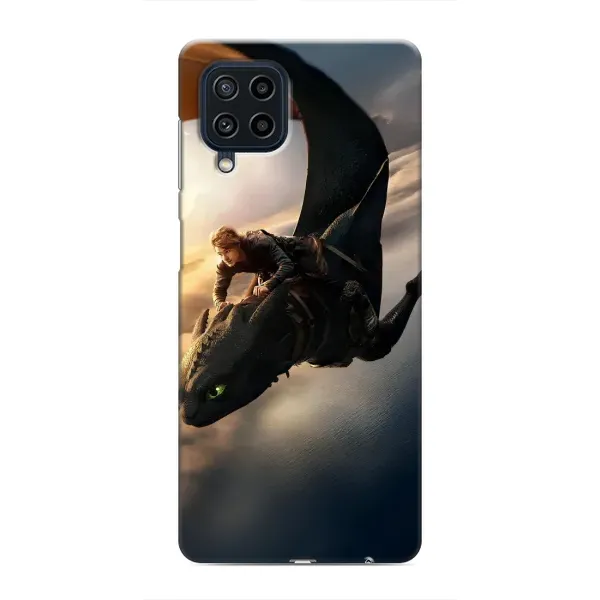 Чехол с рисунком «Полет Беззубика» для Samsung Galaxy M32 Чехол с рисунком «Полет Беззубика» для Samsung Galaxy M32