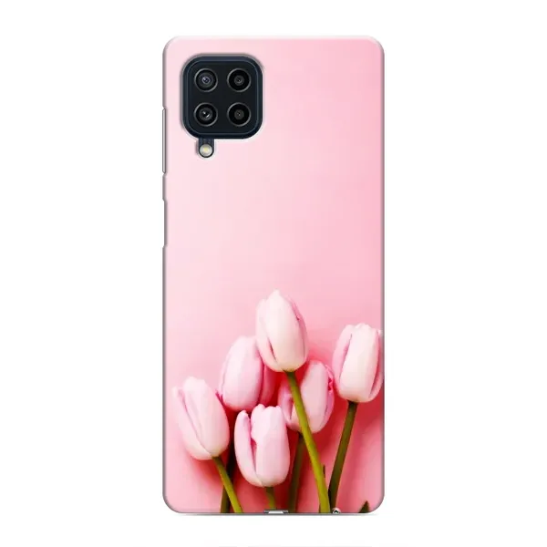 Чехол с рисунком «Розовые тюльпаны» для Samsung Galaxy M32 Чехол с рисунком «Розовые тюльпаны» для Samsung Galaxy M32