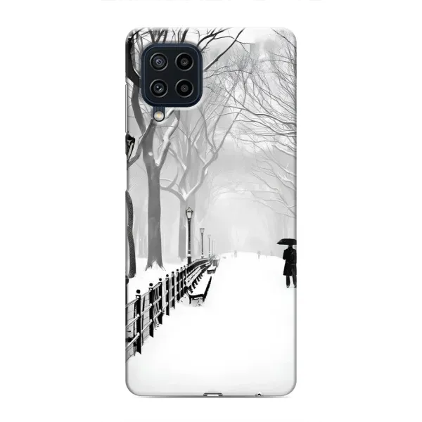 Чехол с рисунком «Снегом замело» для Samsung Galaxy M32 Чехол с рисунком «Снегом замело» для Samsung Galaxy M32