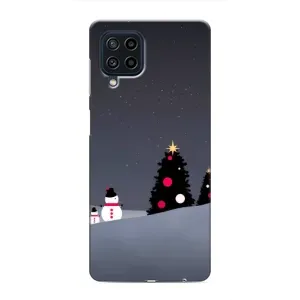 Чохли на Новий Рік Samsung Galaxy M32 (Сніговички)