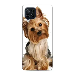 Чехол (ТПУ) Милые собачки для Samsung Galaxy M32 (Собака Терьер)