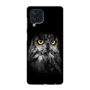 Чехлы с принтом СОВЫ для Samsung Galaxy M32 (Сова на чёрном)