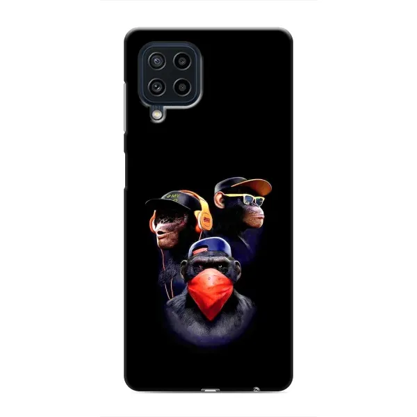 Чехол с рисунком «Три обезьяны» для Samsung Galaxy M32 Чехол с рисунком «Три обезьяны» для Samsung Galaxy M32