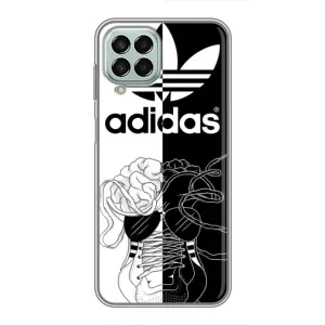 Чехол в стиле "Адидас" для Самсунг Галакси М33 5джи (Adidas шнурки)