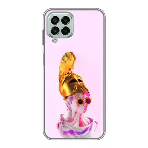 Чехол с Прикольным принтом на Samsung Galaxy M33 (5G) (M336B) (АРТ Статуя)