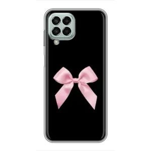 Чехол банты для Samsung Galaxy M33 (5G) (M336B) (Бант на черном)
