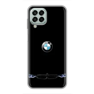 Силиконовый бампер с картинкой машины на Samsung Galaxy M33 (5G) (M336B) (Черный BMW)