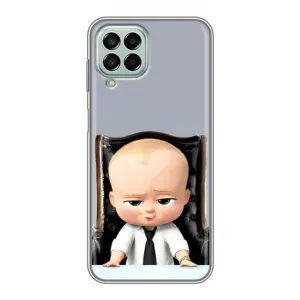 Мультяшный принт на Чехол для Самсунг Галакси М33 5джи (BOSS)