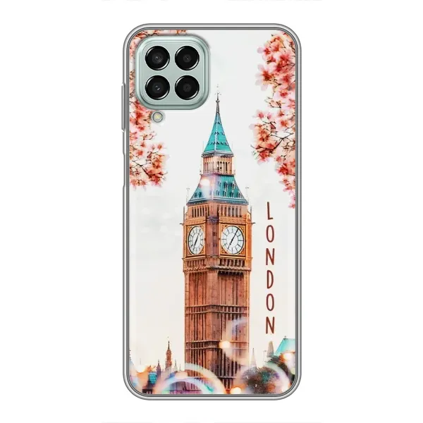 Чехол с рисунком «Часы Лондон» для Samsung Galaxy M33 (5G) (M336B) Чехол с рисунком «Часы Лондон» для Samsung Galaxy M33 (5G) (M336B)