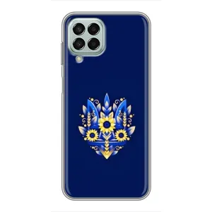 Чехол Укр Символика для Samsung Galaxy M33 (5G) (M336B) (Цветущий Герб)