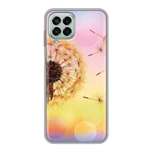 Силиконовый Чехол с одуванчиками на Samsung Galaxy M33 (5G) (M336B) (Цветок-одуванчик)