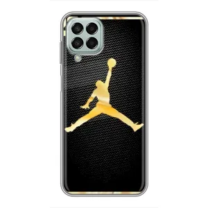 Силиконовый Чехол Nike Air Jordan на Самсунг Галакси М33 5джи (Джордан 23)