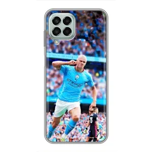 Чехлы с принтом для Samsung Galaxy M33 (5G) (M336B) Футболист (фанаты Холанда)