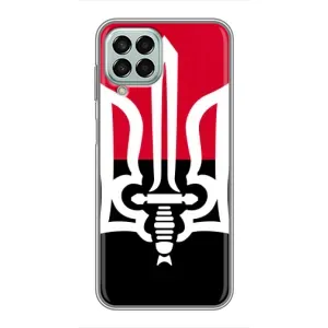 Чехлы УПА (Красно-Чёрный) на Samsung Galaxy M33 (5G) (M336B) (Герб Украины)