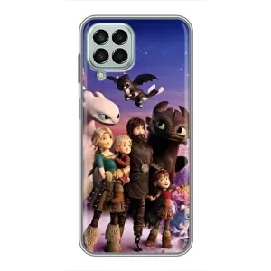 Чехол дракон Беззубик для Samsung Galaxy M33 (5G) (M336B) (Герои дракона)