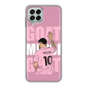 Чехлы Лео Месси в Майами на Samsung Galaxy M33 (5G) (M336B) (GOAT MESSI)