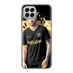 Силиконовый Чехол Samsung Galaxy M33 (5G) (M336B) (Gold Neymar)