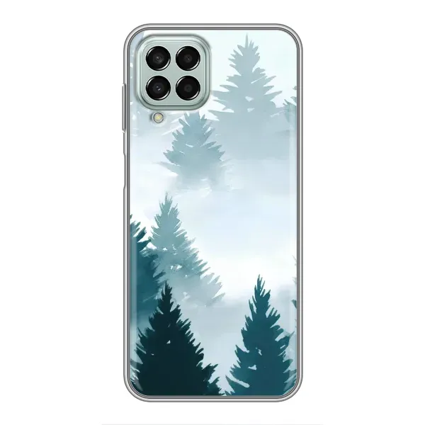Чехол с рисунком «Горный лес» для Samsung Galaxy M33 (5G) (M336B)