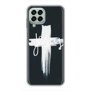Чехлы для Самсунг Галакси М33 5джи (Крест Иисуса) (Jesus)