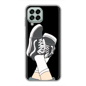 Чехол с Прикольным принтом на Samsung Galaxy M33 (5G) (M336B) (Кеды)