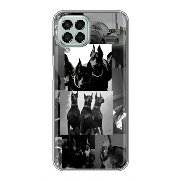 Чехол с рисунком «Коллаж Доберман» для Samsung Galaxy M33 (5G) (M336B) Чехол с рисунком «Коллаж Доберман» для Samsung Galaxy M33 (5G) (M336B)