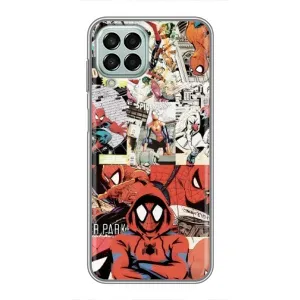 Чехол Супергерой Человека Паука на Samsung Galaxy M33 (5G) (M336B) (Комикс Паука)